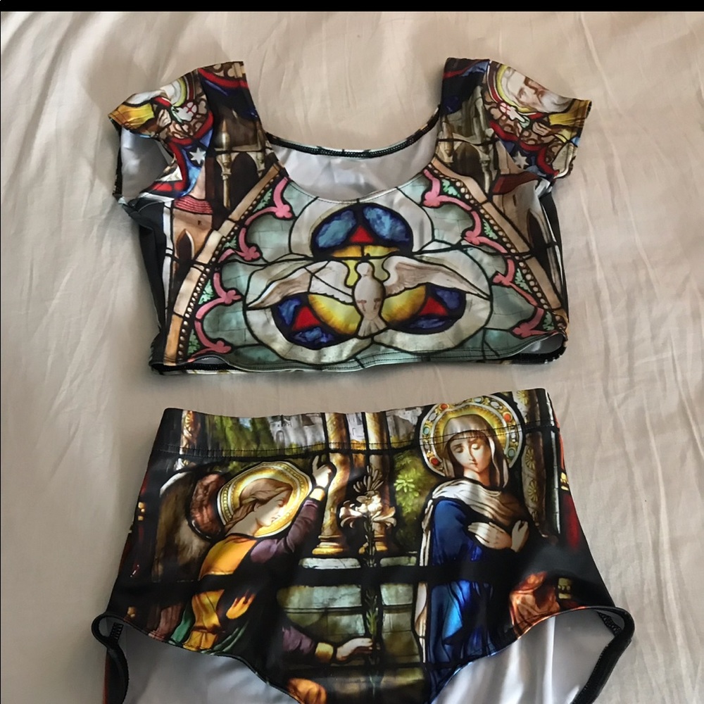 Blackmilk (discontinued) Cathedral swimsuit